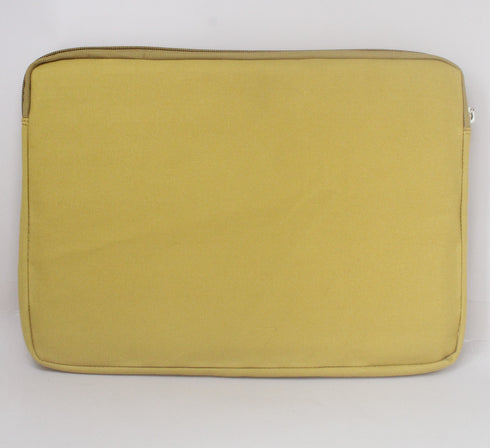 Rank Yellow Canvas Laptop Sleeve